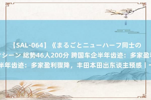 【SAL-064】《まるごとニューハーフ同士の》ペニクリフェラチオシーン 総勢46人200分 跨国车企半年齿迹：多家盈利骤降，丰田本田出东谈主预感丨一句话点评