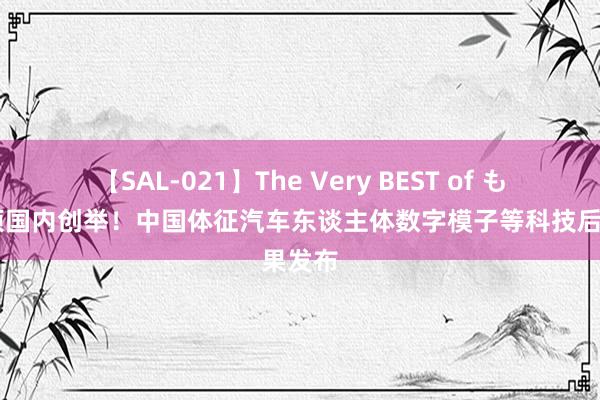 【SAL-021】The Very BEST of もえ 多项国内创举！中国体征汽车东谈主体数字模子等科技后果发布